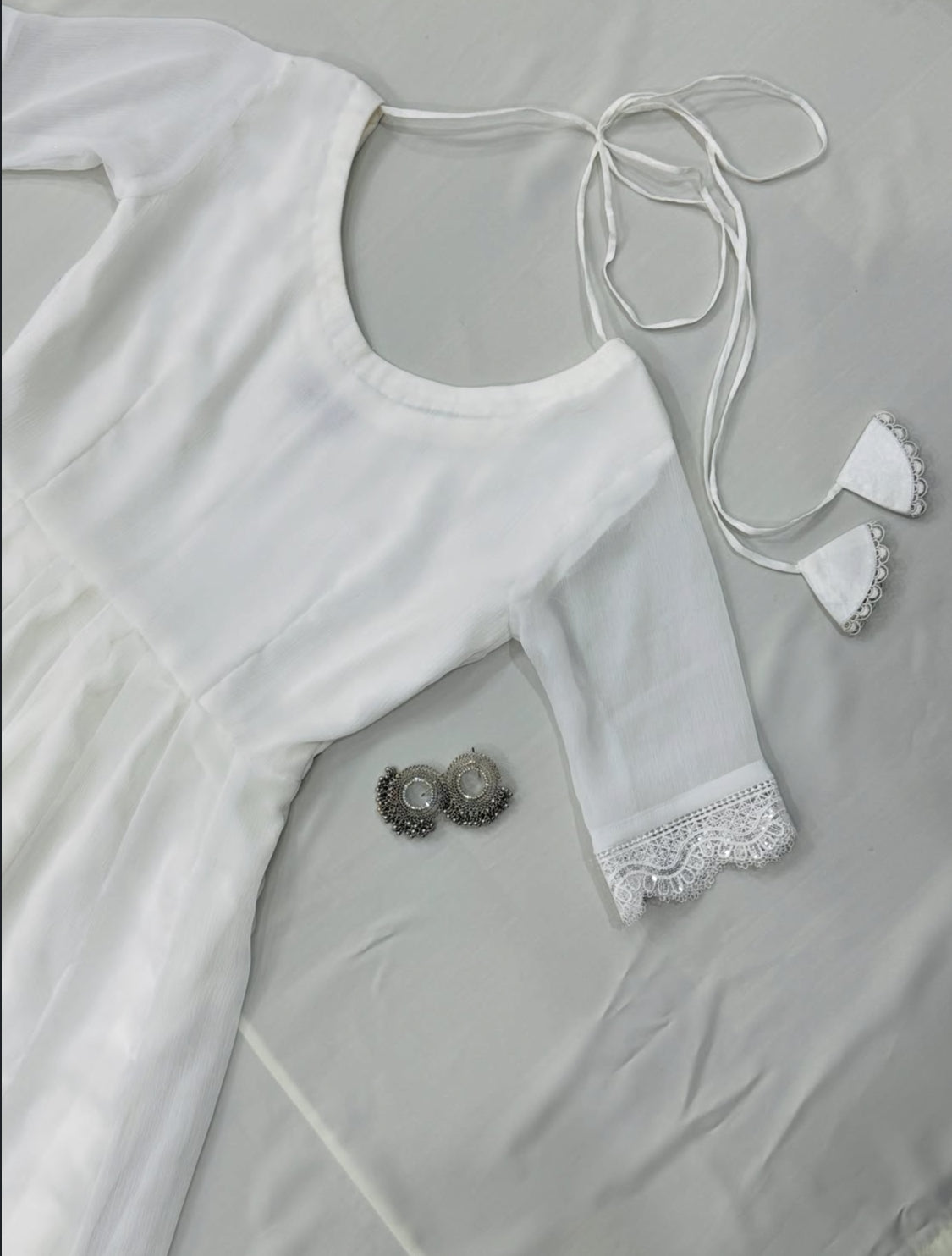 ANARKALI WHITE-SHFOON ChoiceFabrics