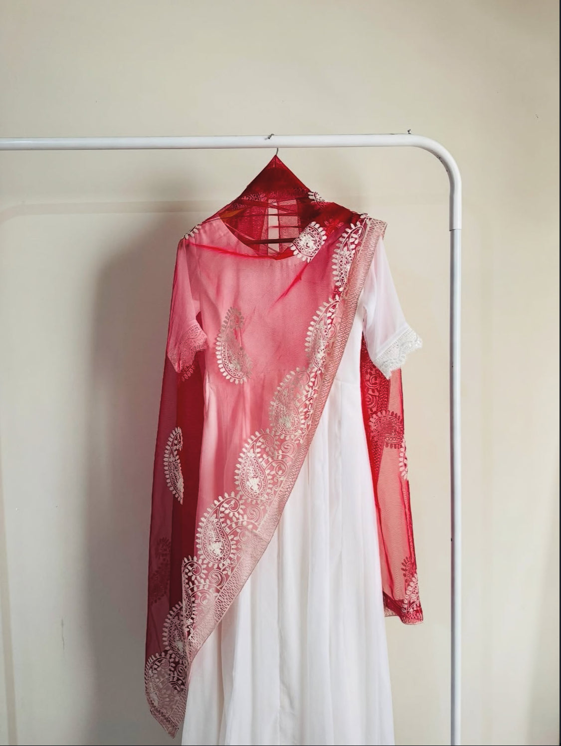 ANARKALI WHITE-SHFOON ChoiceFabrics