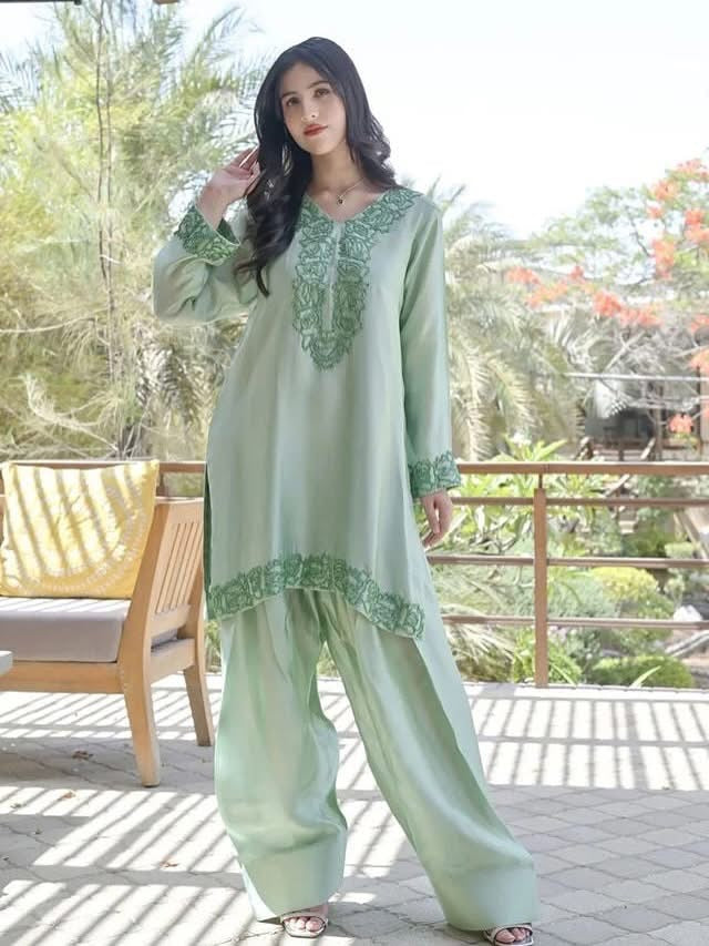 PASTEL MINT -PURE TUSSLE  SILK - ChoiceFabrics