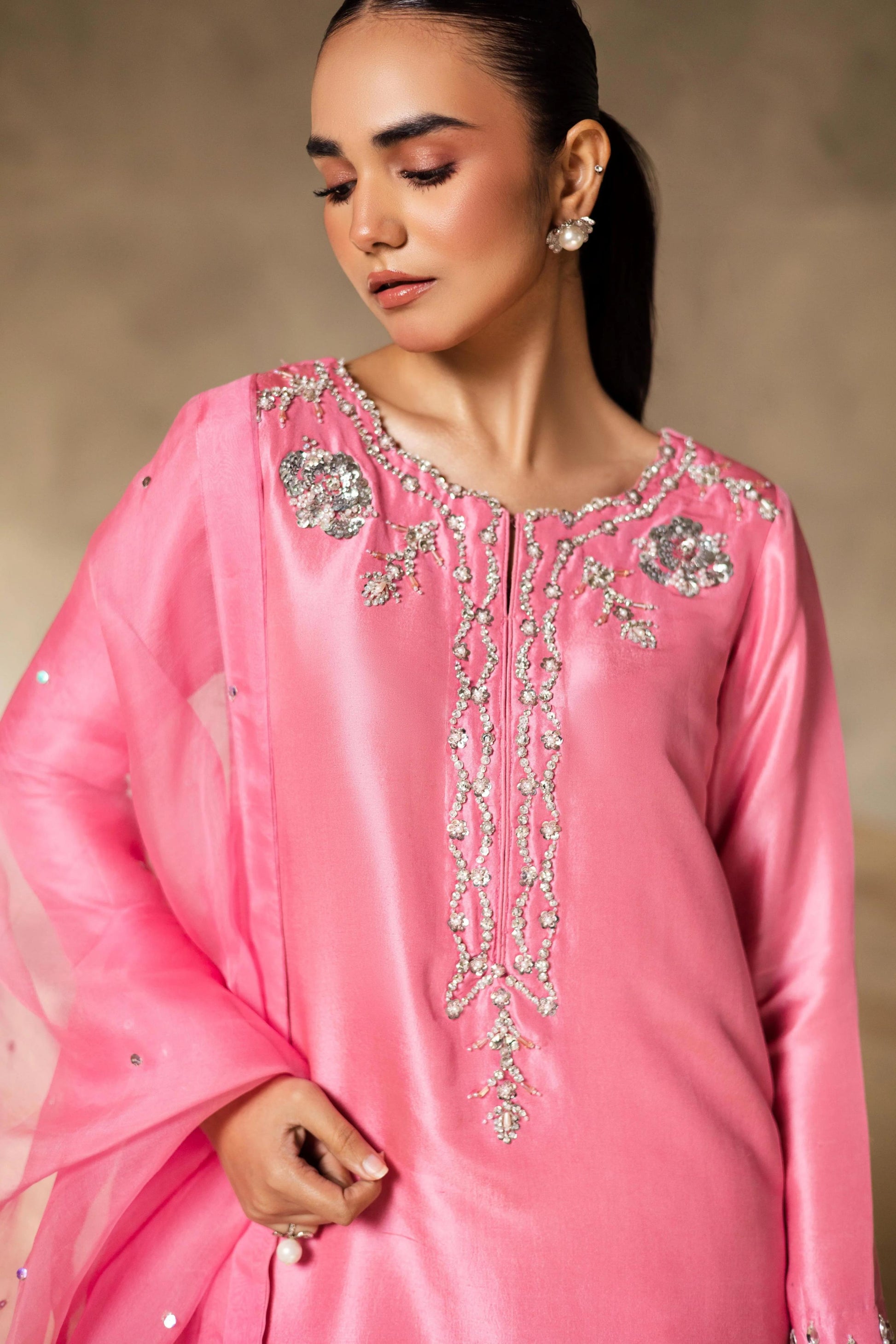 RIA PINK-PURE SILK Choice Fabrics